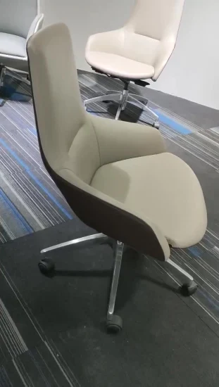 Zode 현대 가정/거실/사무용 가구 금속 PU 가죽 디자이너 의자 인체 공학적 컴퓨터 의자